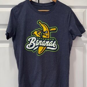 Women's Navy Graphic Tee